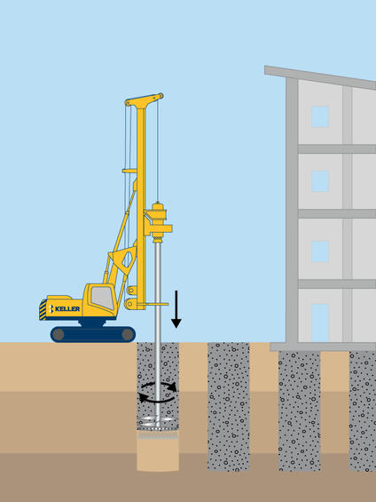 wet soil illustration